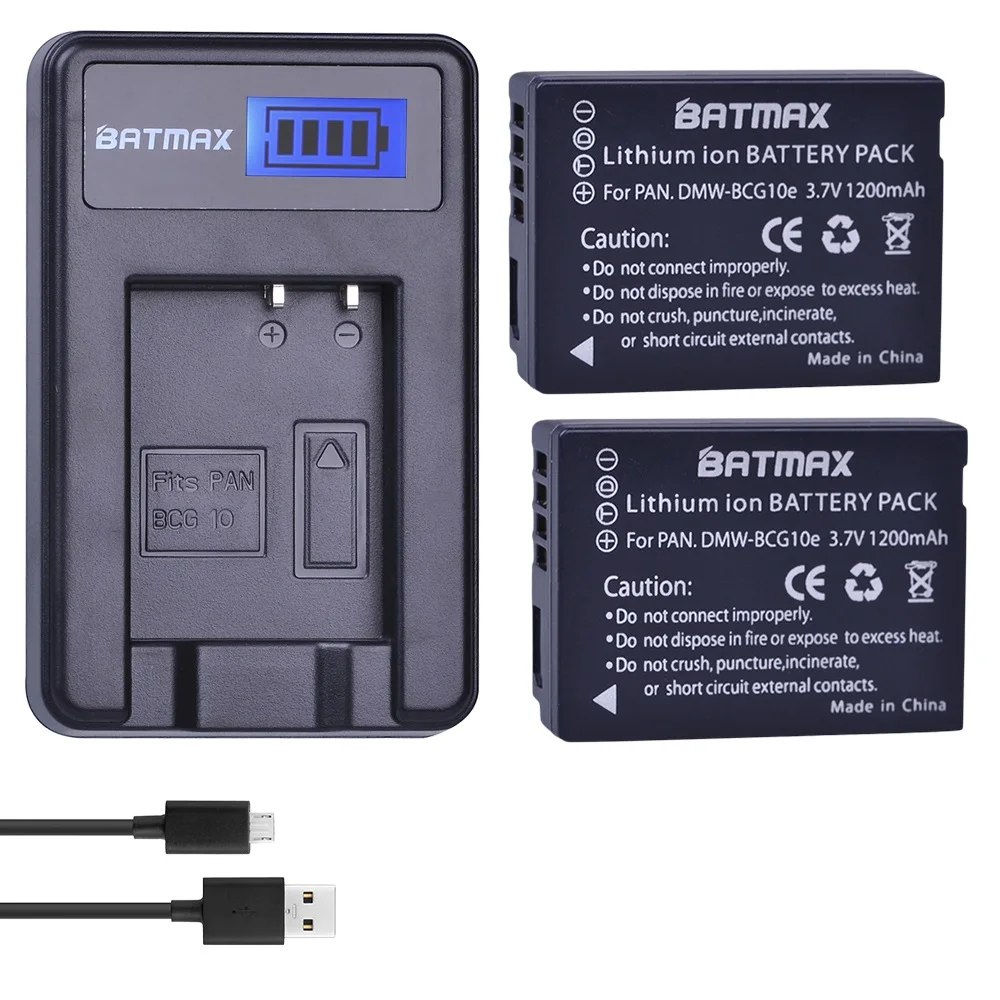 Replacement Battery BP-DC7 BP-DC7-E BP-DC7-U,BC-DC7 Replacement charger, for Leica V-LUX 20 V-LUX 30 V-LUX 40 Camera Battery