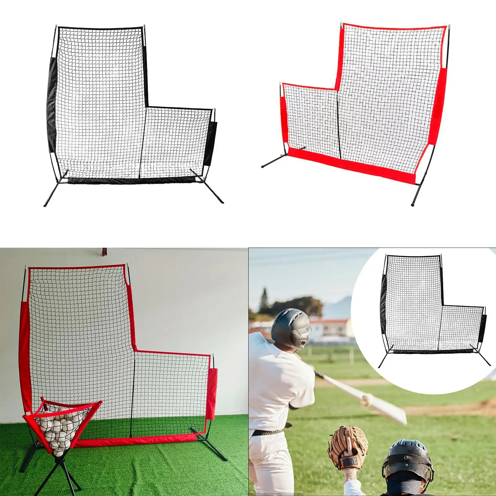 

Baseball Rebound Net Pitchback Target Indoor Outdoor Softball Pitching Fielding Training Rebounder Net Baseball Training Tool