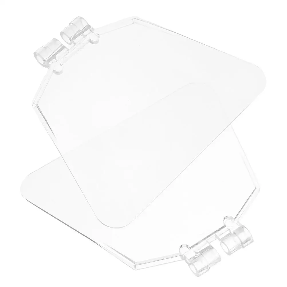 2 Pcs Bench Grinder Guard Shield Eye Cover Protective Glasses Dustproof Safety Kit Transparent Panel Plastic Accessories