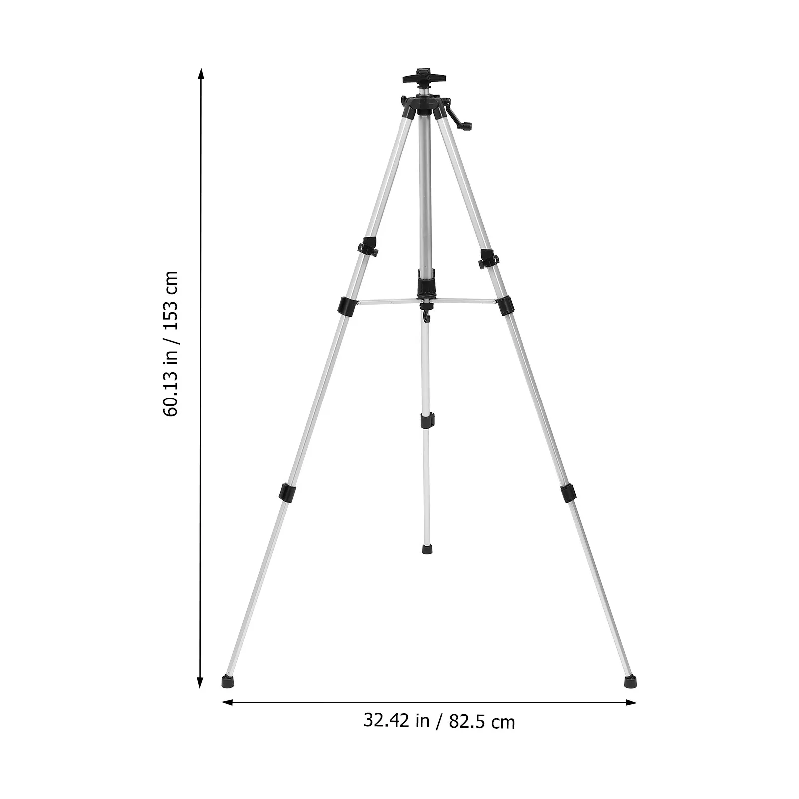 Foldable Artist Easel Adjustable Height Portable Tripod Painting Stand Non Slip Base Ideal for Outdoor Indoor Canvas Drawing view 3