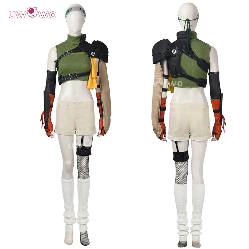 UWOWO Collab Series: Finaal Fantasyy 7 FF- 7 Yuffie Kisaragi  Cosplay Costume