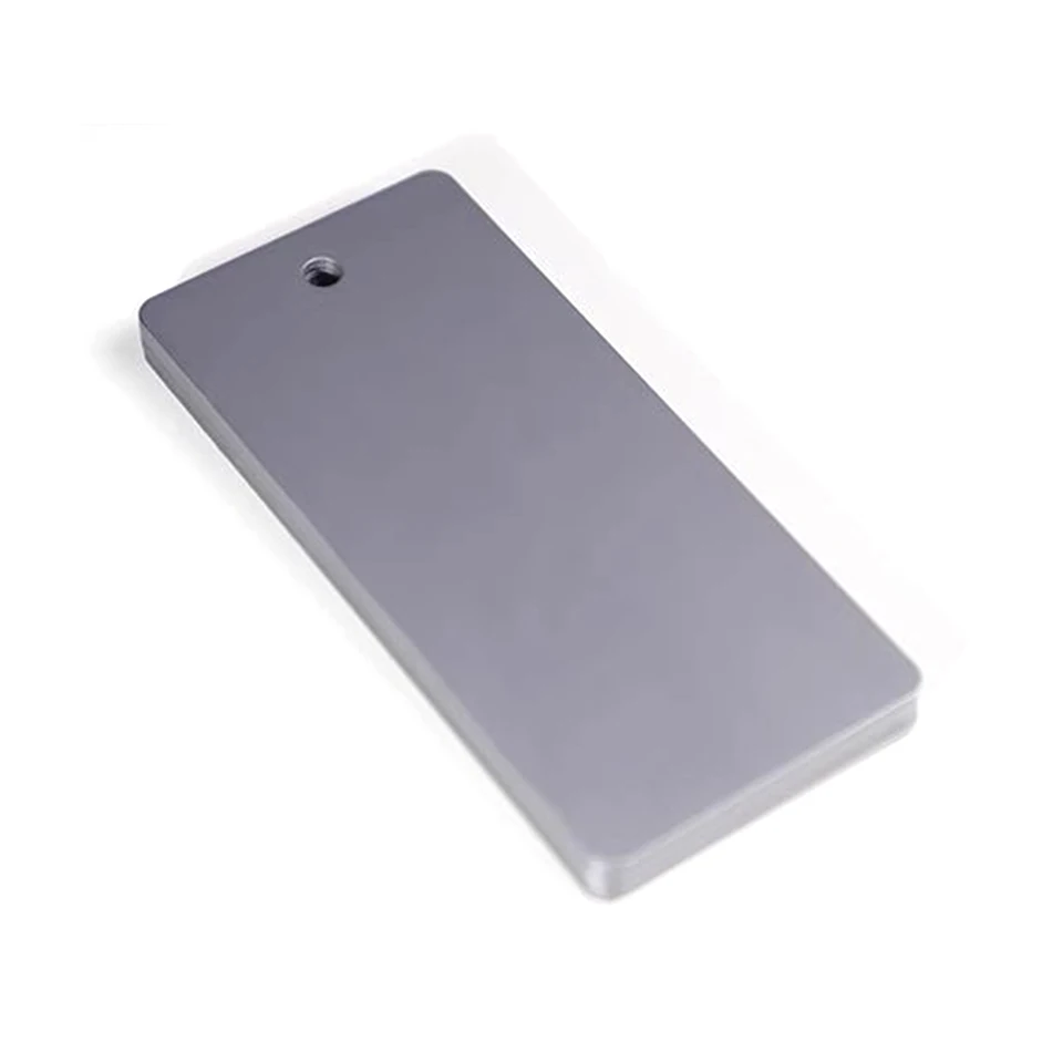 25pcs Spray Painting Color Cards & Test Panels -Phosphated Steel Substrates for Accurate Color Matching, Coating Quality SD-5