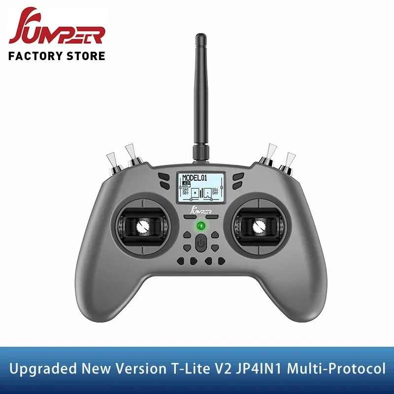 

2022 NEW Upgrade Jumper T-Lite V2 JP4IN1 ELRS OpenTX EdgeTX Multi-Protocol Hall Gimbals FPV Radio Transmitter Remote Control