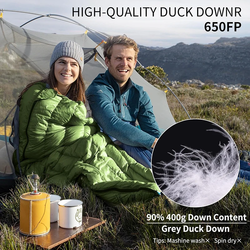 Naturehike CWM400 Sleeping Bag Waterproof Duck Down Sleeping Bag CW280 Ultralight Backpacking Sleeping Bag Camping Sleeping Bags