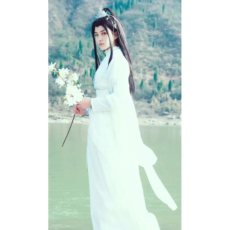 SN55Xie Lian Cosplay Costume Anime Tian Guan Ci Fu Er Ha Chu Wanning Cosplay Costume For Women Men Halloween Carnival Cospl@54WE