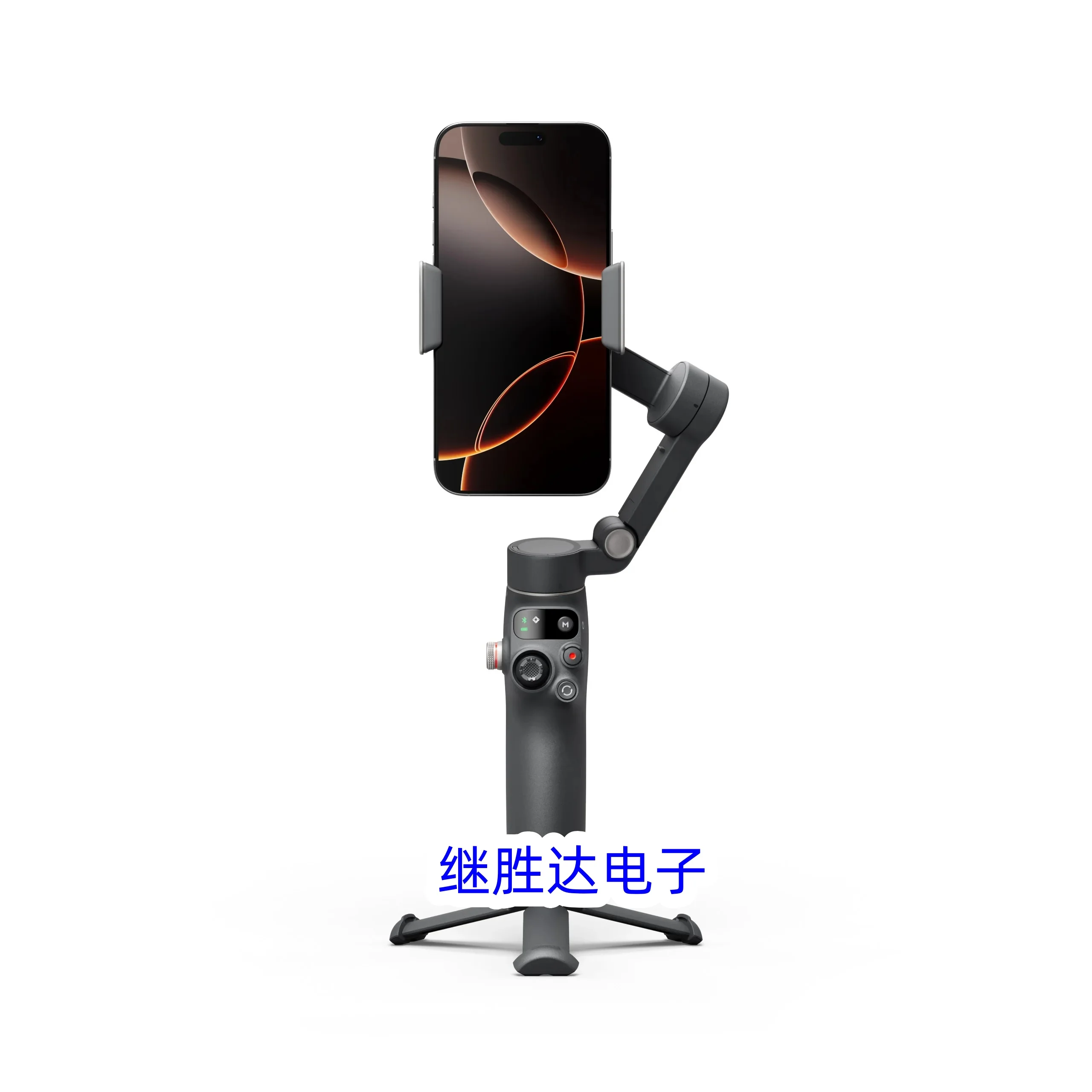Osmo Mobile 8 Handheld Flagship Gimbal 3 Axis Stabilization Gesture Control Active Track 7.0 Quick Launch & Built-In Tripod
