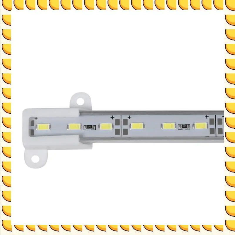 

BAAU 8 шт. 50 см 12 В 36 светодиодов 5050 SMD жесткая полоса света алюминиевый жесткий белый