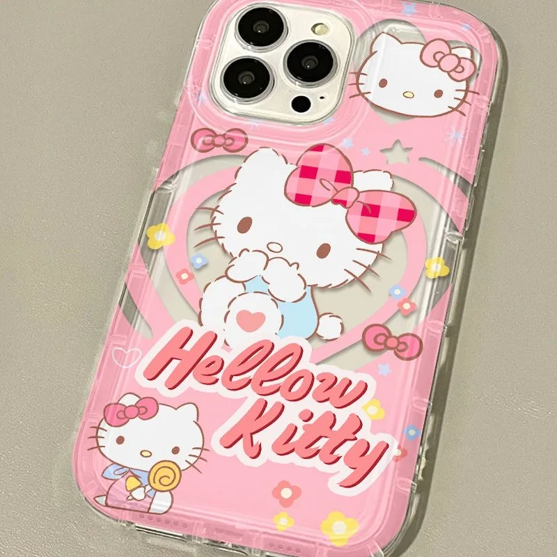 Cartoon Hello Kittys Kuromis  Clear Case for Xiaomi Redmi NOTE 8 9A 9C 9T 9S 10 11 12C K40 Pro Plus 5G Airbag Shockproof Cover