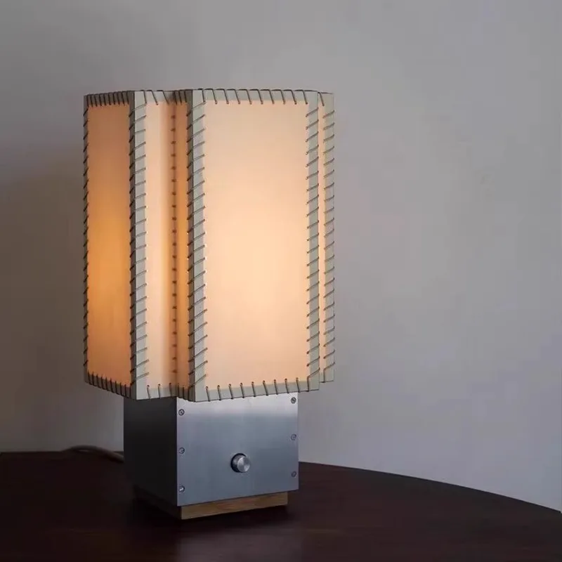 

Parchment Table Lamp Medieval Art Niche Design Parchment Table Lamp