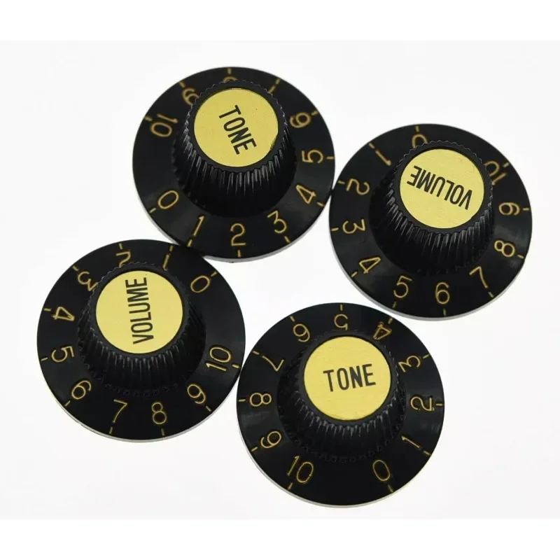 Electric bass guitar volume control knob cap guitar tone volume knob potentiometer cap 2V2T