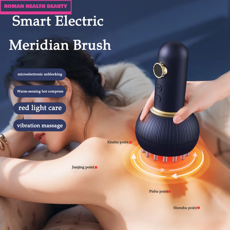 

Electric Meridian Massager: Full Body Heating, Slimming & Fat Burning Tool for Belly, Legs, and Deep Tissue Relief