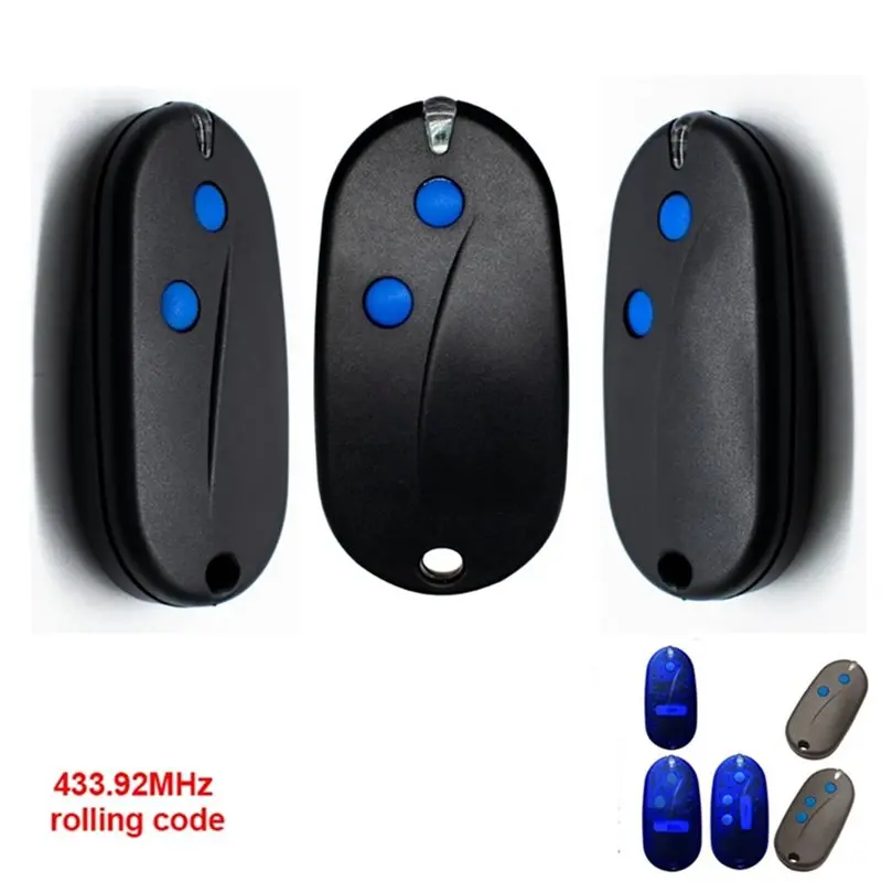 PHILE-20Pcs Garage Door Remote Control For SEAV BE-HAPPY-RS2 RS1 RS3 BE-SMART-RS2 RS1 RS3 Transmitter 433.92Mhz Rolling Code
