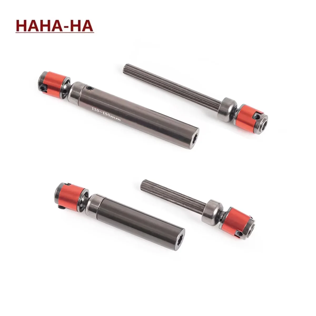 1Pcs Internal Spline Metal Drive Shaft for 1/10 RC Rock Crawler Axial SCX10 90046 Wraith RGT EX86100 TRX4 TRX6 Redcat GEN8 TF2