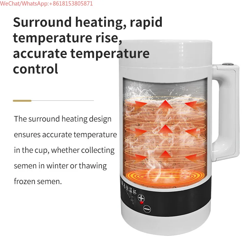 Thermos cup for pig farm Sperm collection cup Livestock farm Bovine sperm thawing