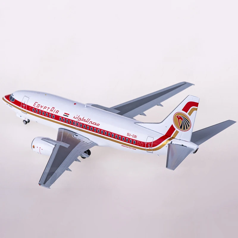 1:200 Scale XX20245 EgyptAir B737 737-500 SU-GBI Alloy Aircraft Model Adult Fans Collectible Souvenir