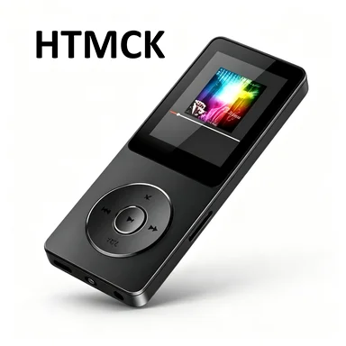 HTMCK Portable Bluetooth MP3 Player with LCD Screen, Support FM Radio HiFi Lossless Music Video E-Book & USB Flash Drive