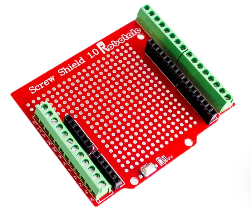 1PCS Assembled Binding Post Prototype Expansion Board Proto Screw Shield V1.0  For R3