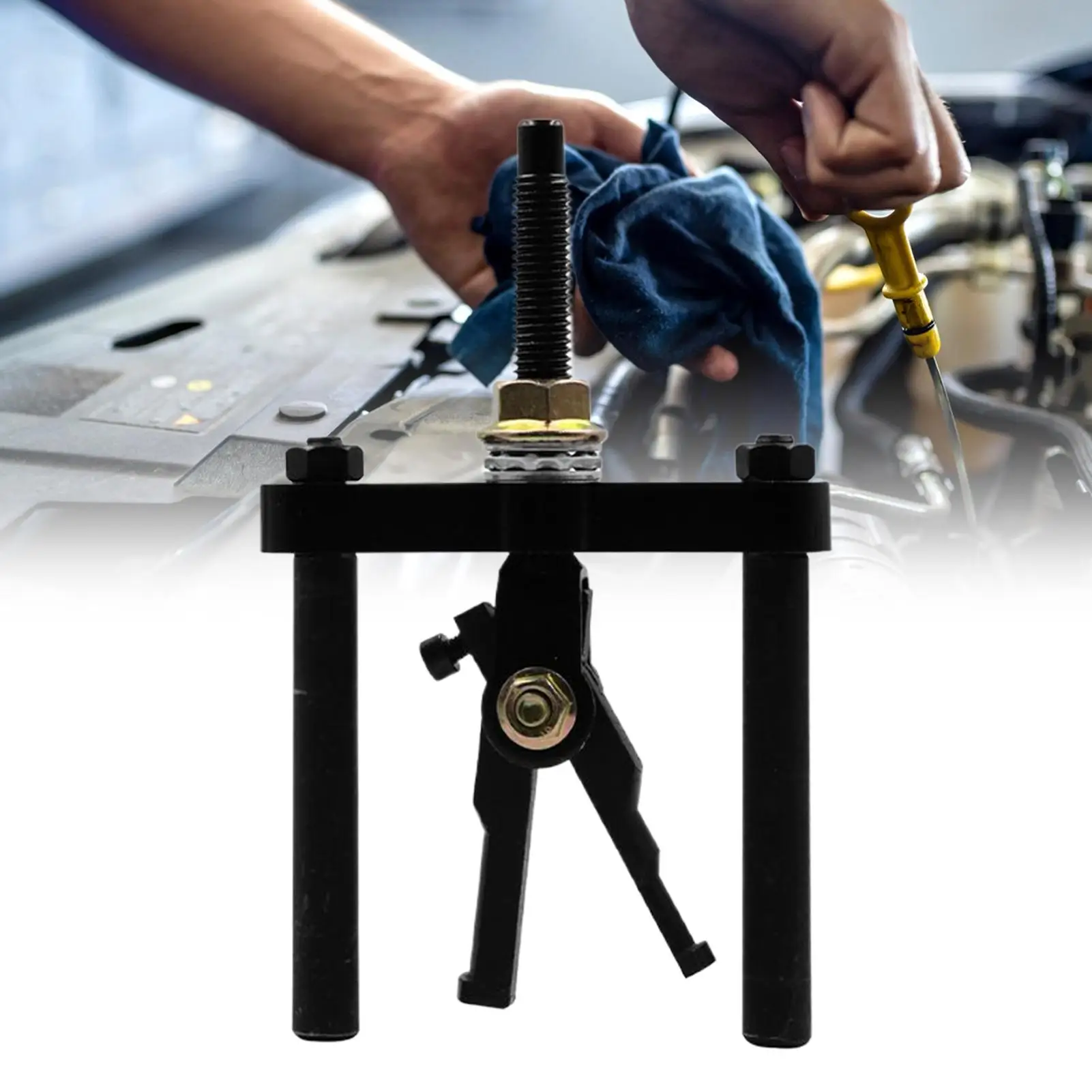 3 Jaw Bearing Puller Tool High Strength Steel Separator Removal Kit for Truck Automotive Motorcycle Wheel Repair Maintenance