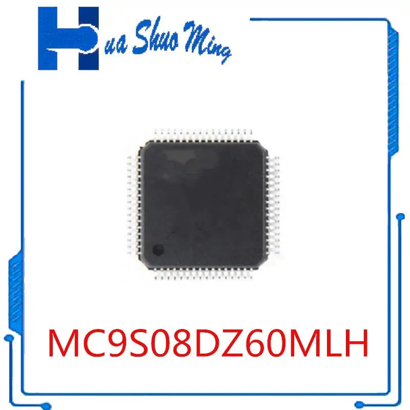 

2Pcs/Lot MC9S08DZ60MLH MC MC9 MC9S MC9S08 MC9S08DZ MC9S08DZ60 8BIT 60KB FLASH LQFP64