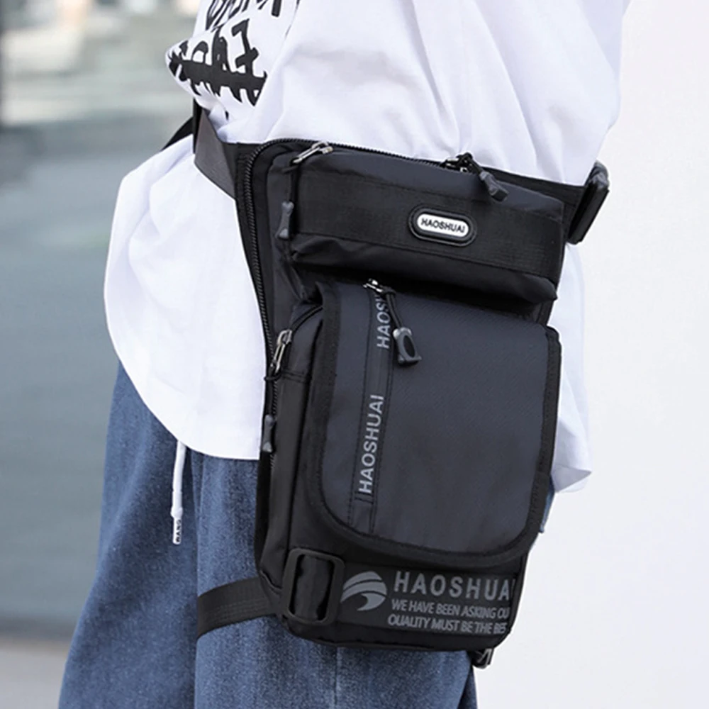 Motorcycle Drop Leg Bag Hip Bum Motorcycle Bag Outdoor Waist Bag Shoulder bag Motorbike Riding Bag Motorcycle Equipment