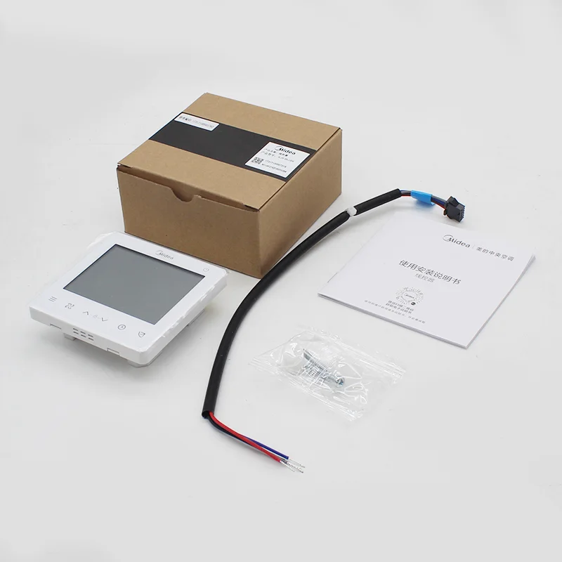 مجموعة وحدة التحكم عن بعد بالترموستات KJR-86J/BK ABOV رقم الجزء 17317100007215   لوحدة ميديا الداخلية الجديدة والأصلية