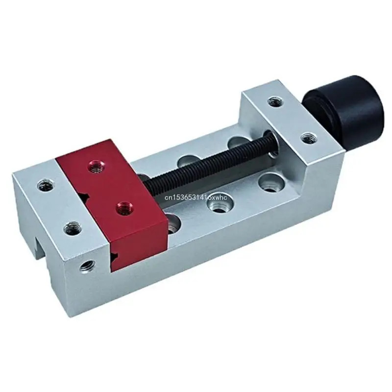 

Dropship Small Drill Press Vice 50mm/2.0in Aluminum Flat Clamp Benches Vice Clamp Easy to Use