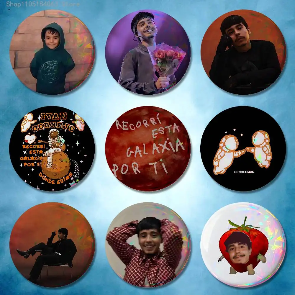 

Mirada I-Ivan C-Cornejo 32mm 58mm 75mm 44mm 25mm Anime Badges Brooches DIY Pins Decorations Birthday Gifts