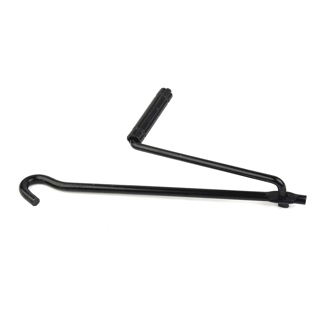 Car Steel Crank Handle Garage Tire Wheel Lug Wrench Crank Speed Handle Tool For Scissor Jack Lifter With Single Hole view 2