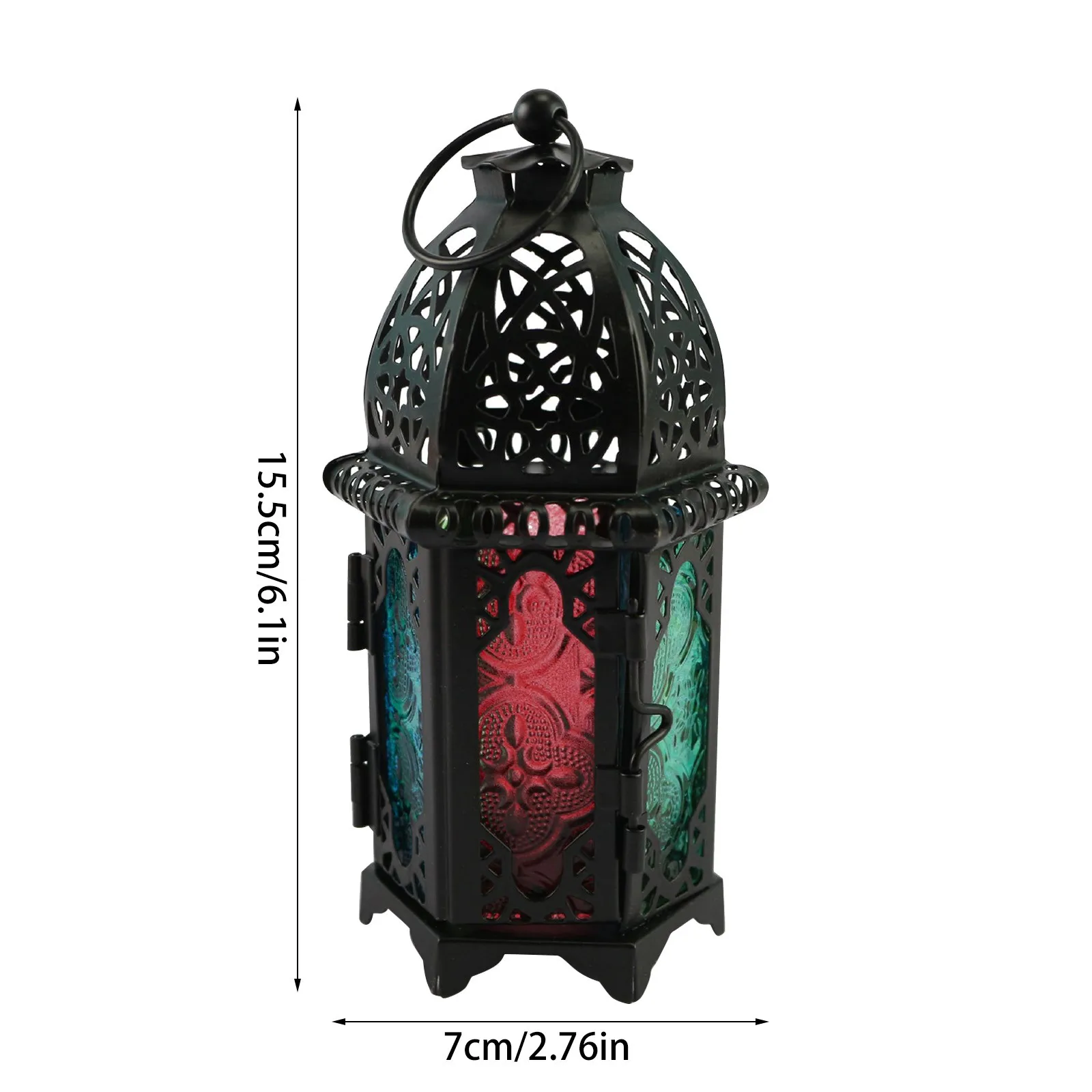 Vintage Style Candle Holder Lantern Lamp Wind Light For Party Desk Home Decor Gifts Moroccan Wedding Christmas Tabletop Tealight