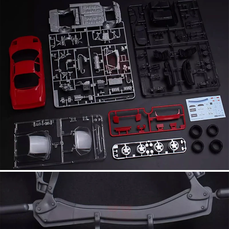 TAMIYA – kit de modèle de voiture à assembler en plastique, 24100 NSX Roadster, moteur intégré 1/24, jouet de Collection DIY