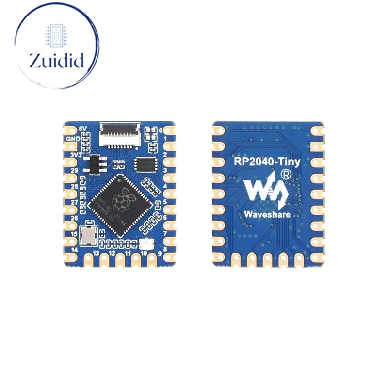 Módulo de placa de desarrollo RP2040-Tiny RP2040 ZERO Raspberry Pi PICO, interfaz USB tipo C, 264KB, SRAM, 2MB, Flash C/C ++ para Arduino