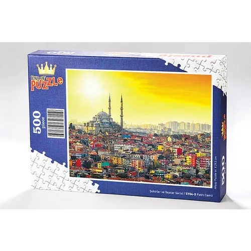 King Of Puzzle Conqueror Mosque Wooden Jigsaw Puzzle 500 Pieces (SY04-D)