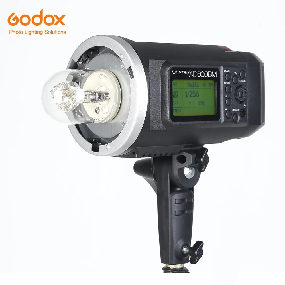 

Godox AD600BM Bowens Mount 600Ws GN87 High Speed Sync Outdoor Flash Strobe Light with 2.4G Wireless X System, 8700mAh Battery