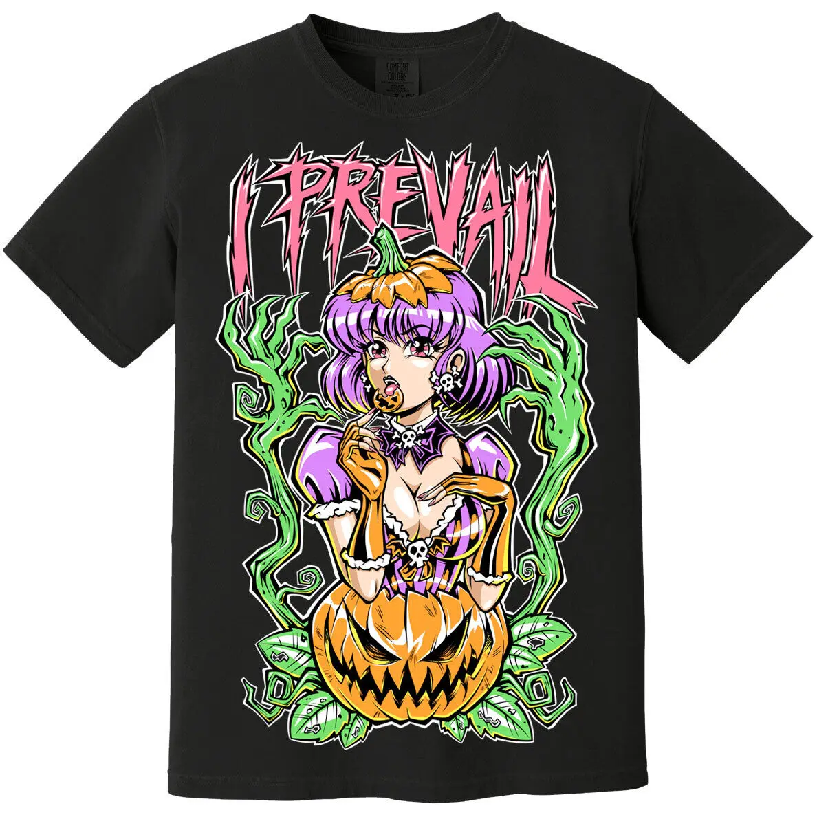 Men'S I Prevail Pumpkin Maid By Jptronwalker Rockabilia Exclusive T Shirt