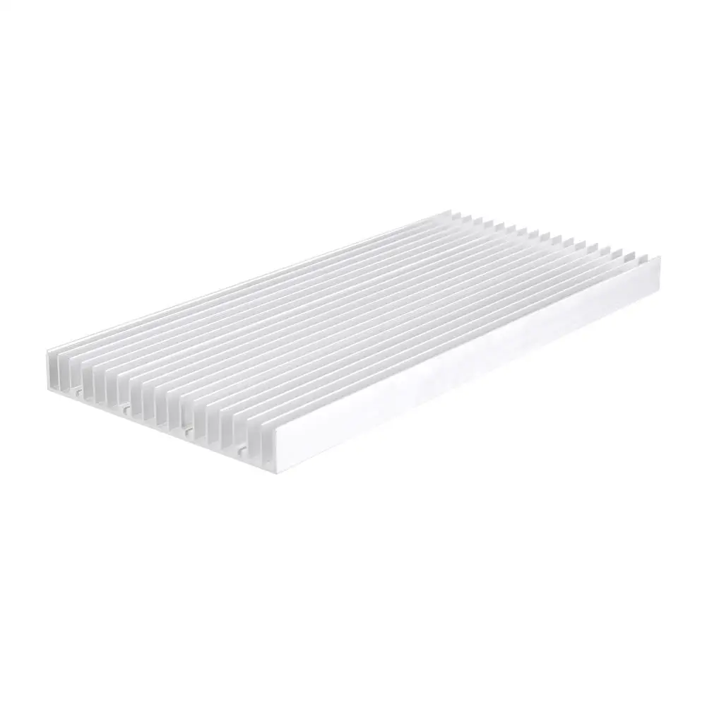 Dissipateur thermique en aluminium pour éclairage LED haute puissance, accessoire de refroidissement, 300x140x20mm