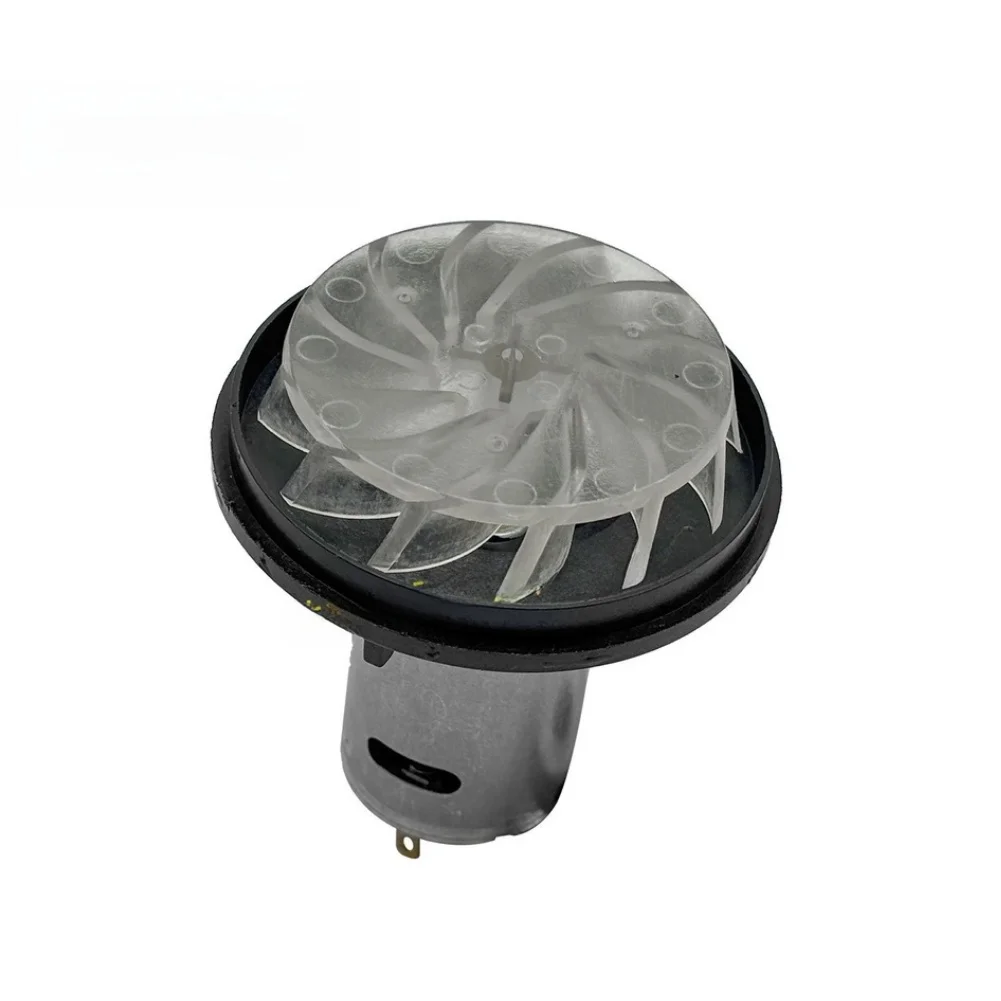 Hot Air Blower Motor Assembly 385 Size 21V 24V Compatible for Rework Stations Metal Plastic Construction Silver