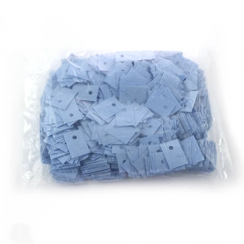 Insulation sheet Silicone sheet TO-220 TO-3P/TO-247 Silicone heat sink Thermal gasket Triode gasket