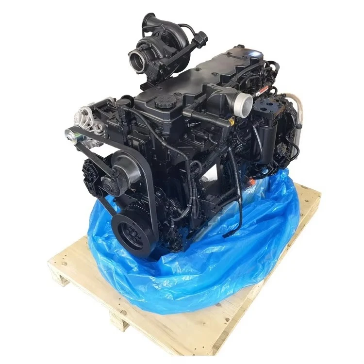 QSB6.7L 195HP 6 Cylinder 24 Valves Euro III Emission Electric Starting Heavy Duty Engine