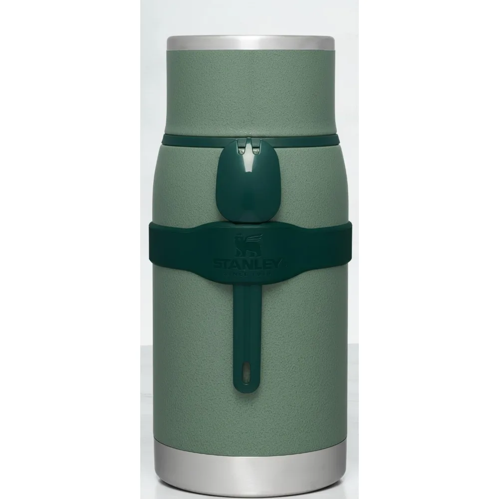 

Portable Vacuum Insulated Food Jar with Spork | Stainless Steel Thermos Container | BPA-Free for Outdoor & Office