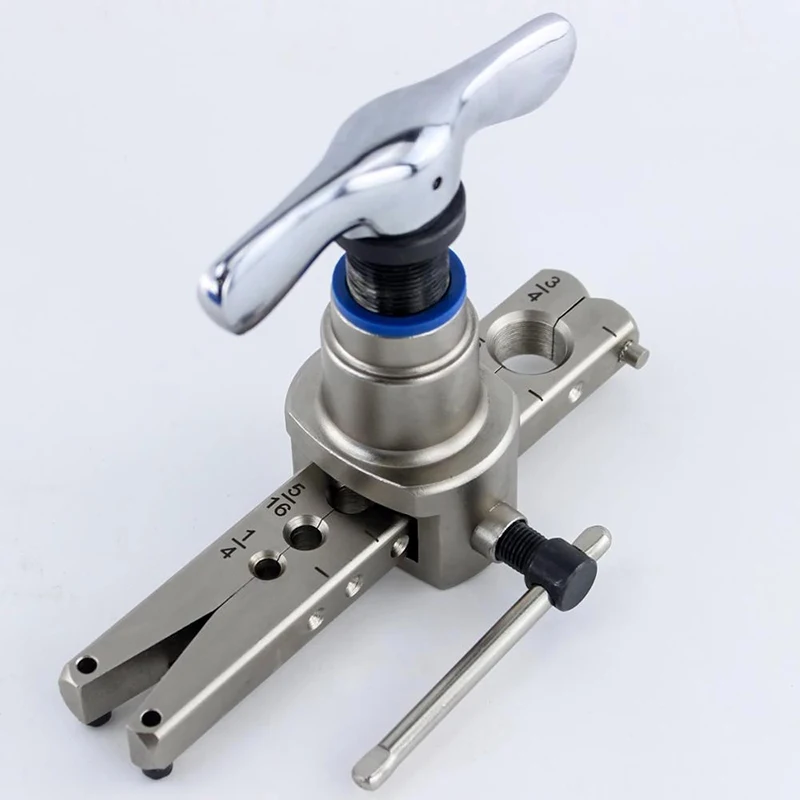 Pipe Cone Flaring Tool kit 6-19mm 45 Degree Angle Eccentric Cone Type Sets for Water Gas Refrigeration Brake Line