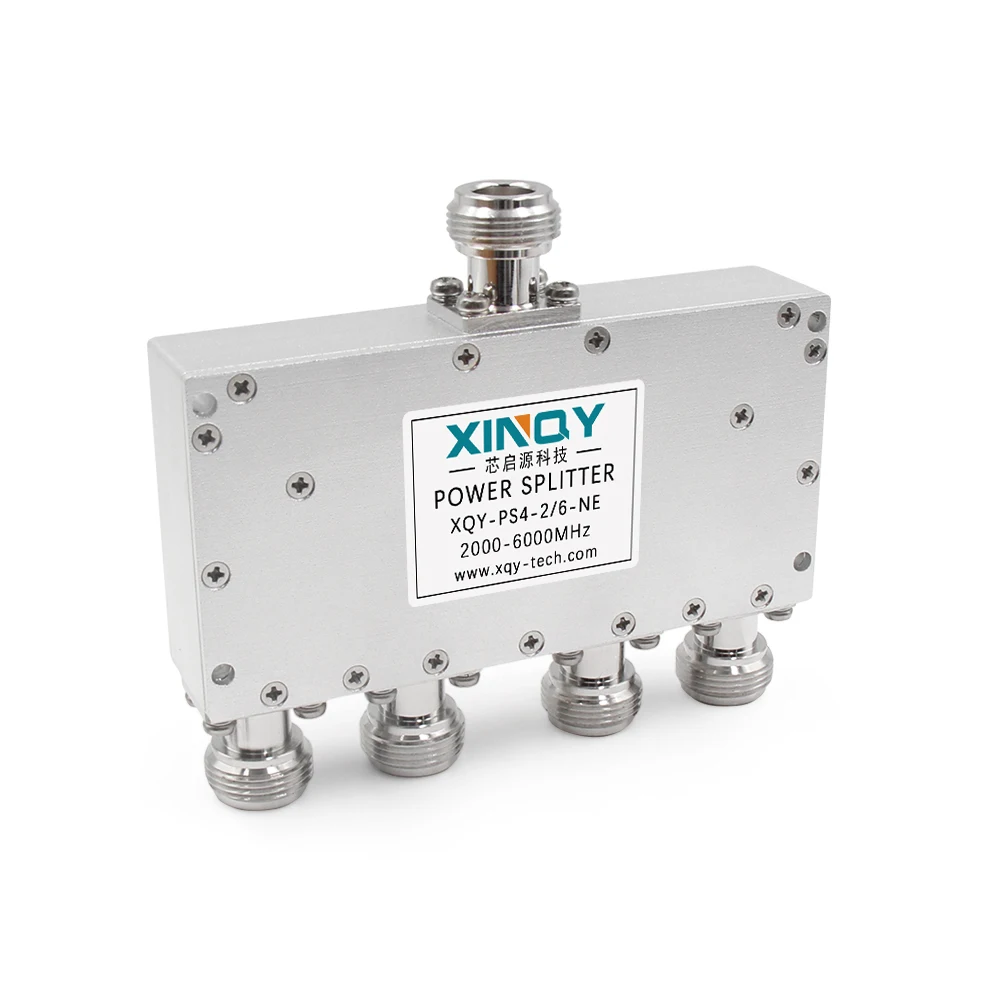 4-Way 2-6 GHz Power Divider/Splitter Model XQY-PS4-2/6-NE Made in