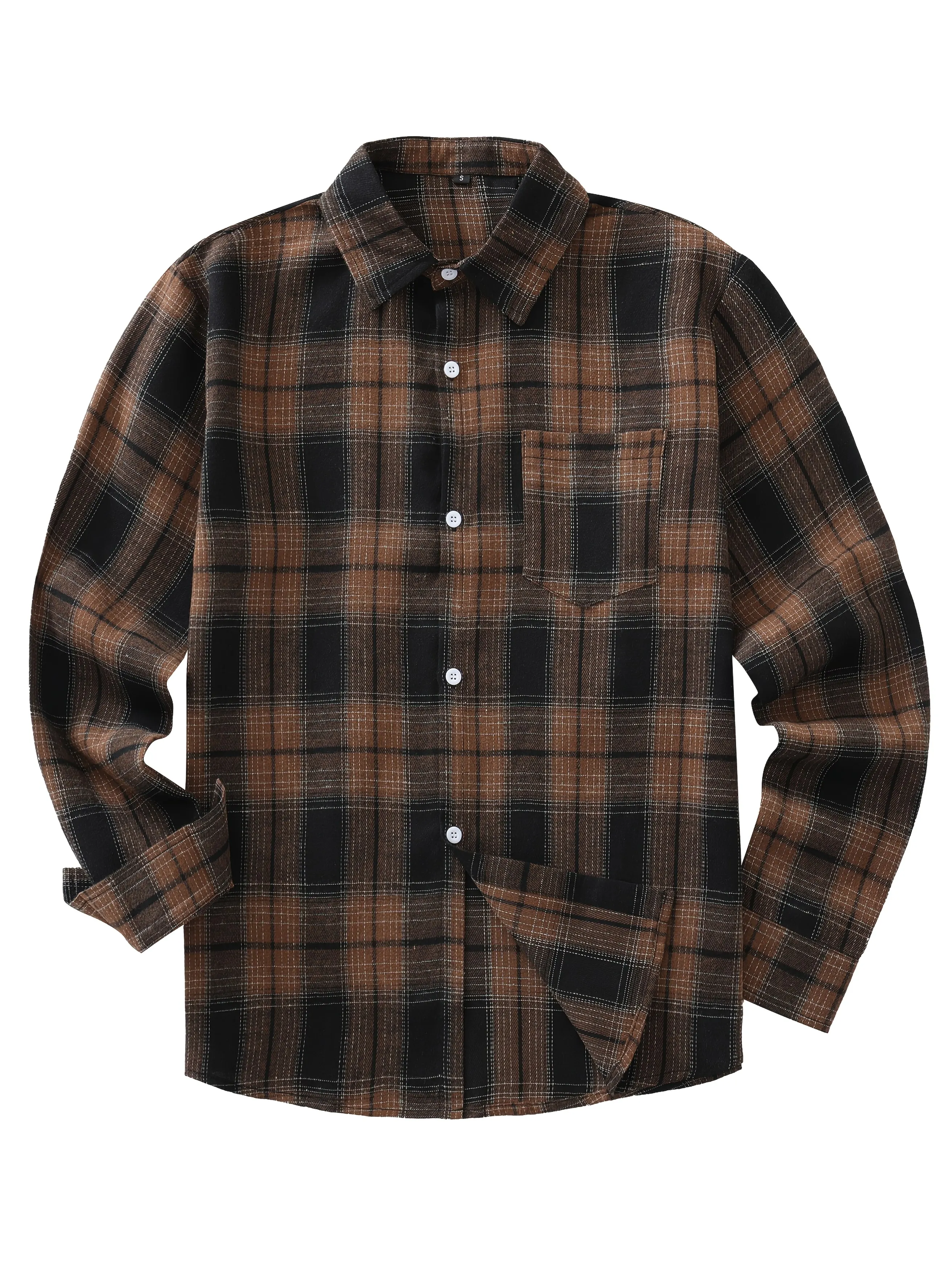 Thumbnail 2 - #38 Trending Checked Long Sleeve Shirts Right Now
