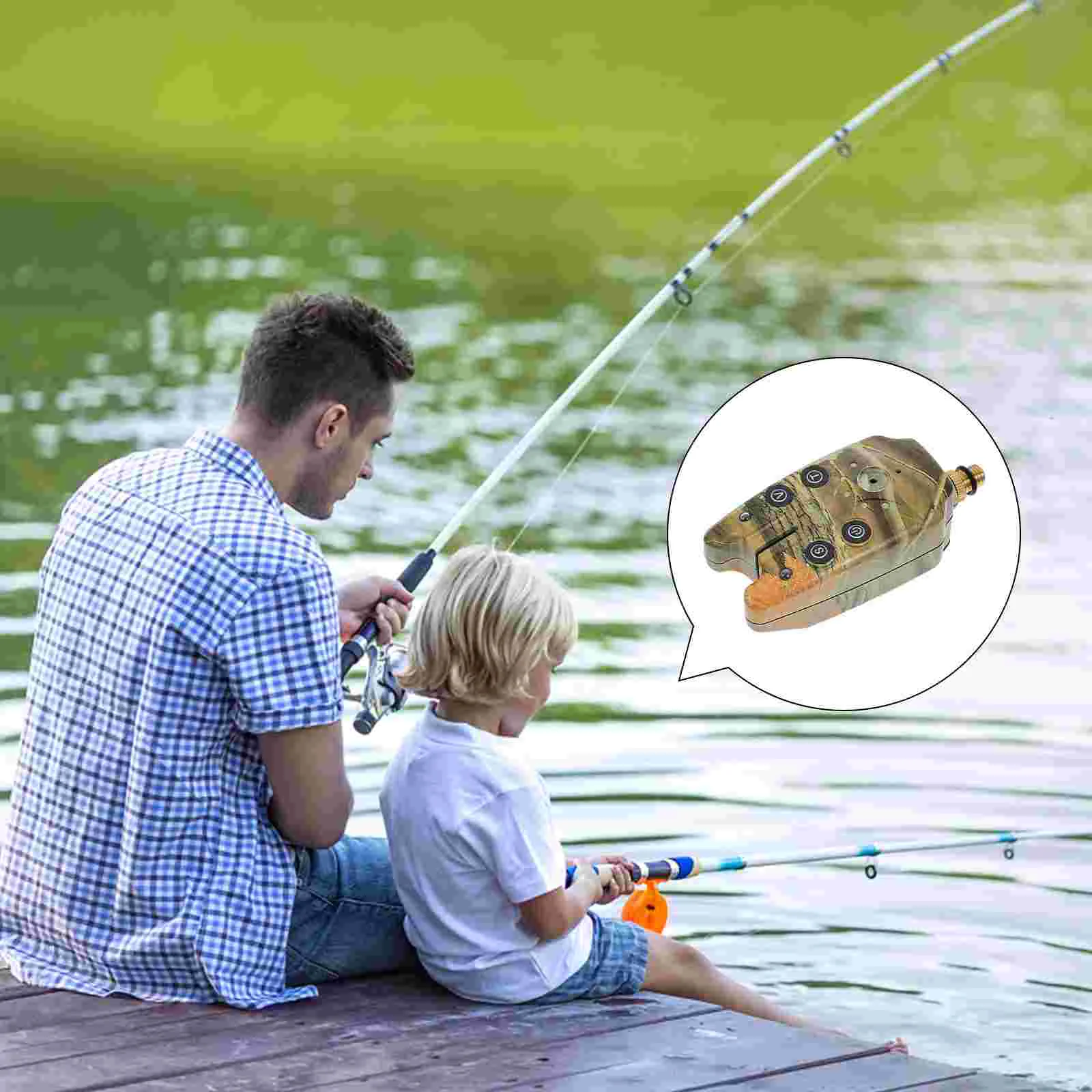 Water Proof Fishing Reminder Library Accessories Electronic Alarm Plastic Rods Indicators