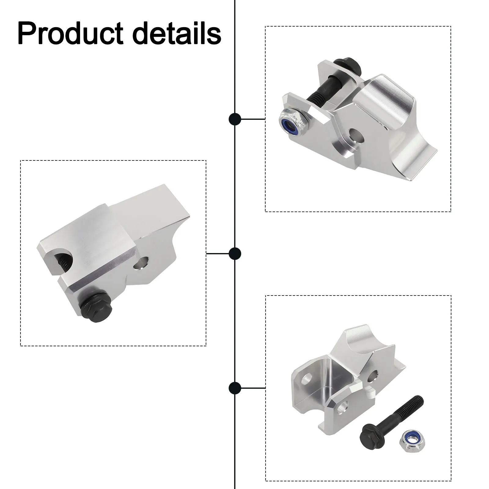 Off-road Enhancement 3 Inch Shock Lift Anodized Treatment Direct Installation Easy Installation High-strength Aluminum Billet