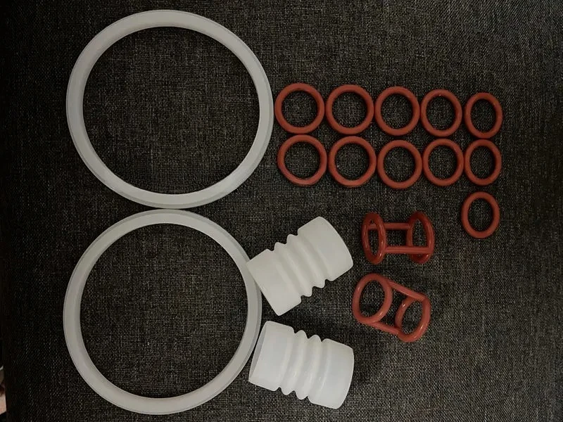 Pieza de repuesto para máquina de helado BQL, anillo de sellado y componentes de tubo de accesorios para máquina de helado de servicio suave, un juego