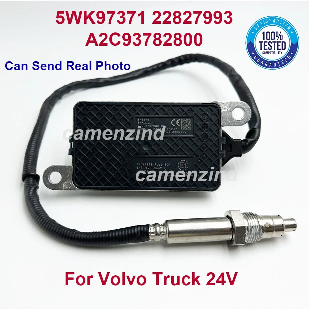 

High Quality 5WK97371 22827993 A2C93782800 For VOLVO Truck New Nitrogen Oxygen NOX Sensor 24V