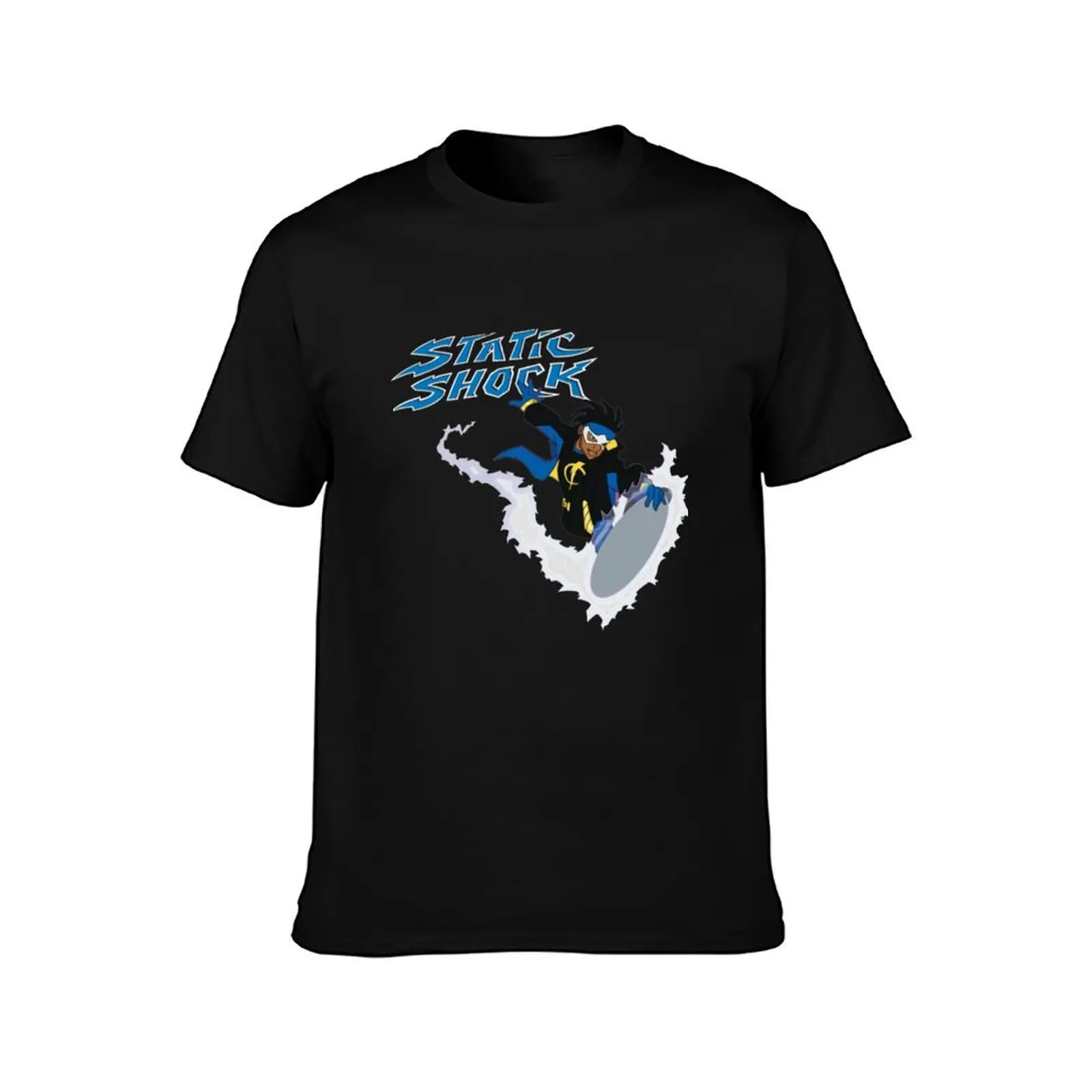 Static Shock T-Shirt Breathable Sportswear T-Shirt for Men