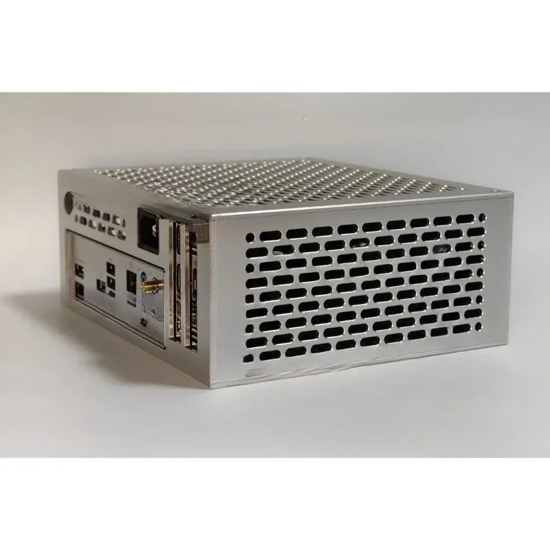 V40 Chassis, Directly Plugged Into The Half-height Knife Card 4060  Card Itx Chassis, Built-in 300 Watts Power Supply