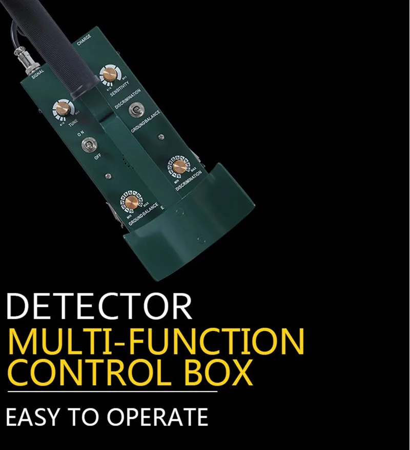 Imagem -06 - Detector de Metal Subterrâneo Profissional Localizador de Tesouro de Ouro Identificar Buscador Gs6000