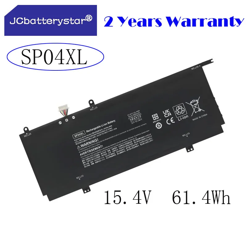 JC new SP04XL Laptop Battery For HP Spectre Chromebook x360 13-AP0000NA AP0050TU 14-DA0011DX HSTNN-OB1B HSTNN-IB8R L28764-005